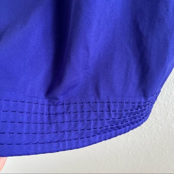 Athleta Namaste Support Tank Blue Stretch Strappy Small Yoga Outdoor Gym Small - Picture 5 of 10